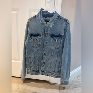 Light Blue Zara Jean Jacket